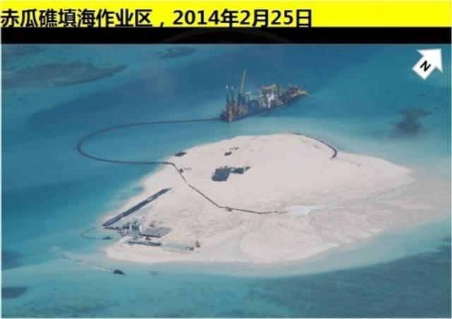 南沙填島建設最新進(jìn)展揭秘，沙島上的溫馨日常