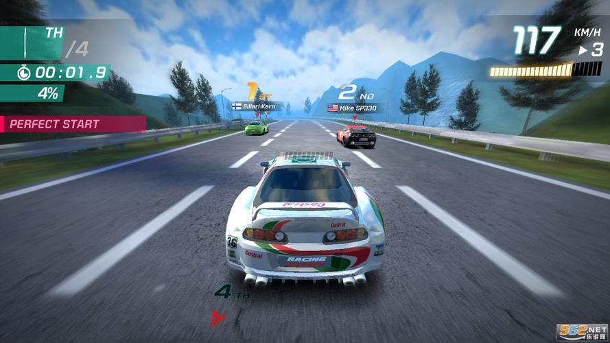 轎車(chē)比賽游戲，自然美景的探索之旅之旅