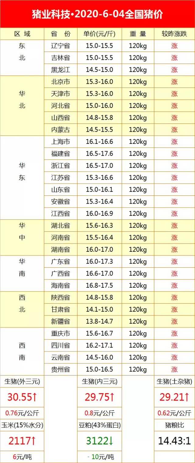全國最新生豬價(jià)格今日豬價(jià)走勢，詳細步驟指南