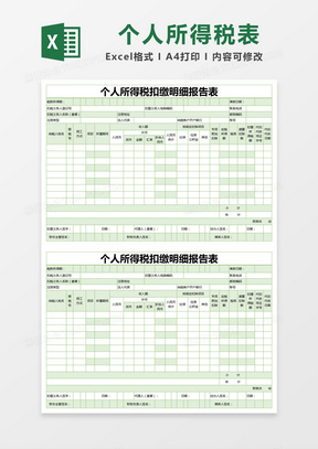 最新個(gè)人所得稅模板，背景、影響及地位解析
