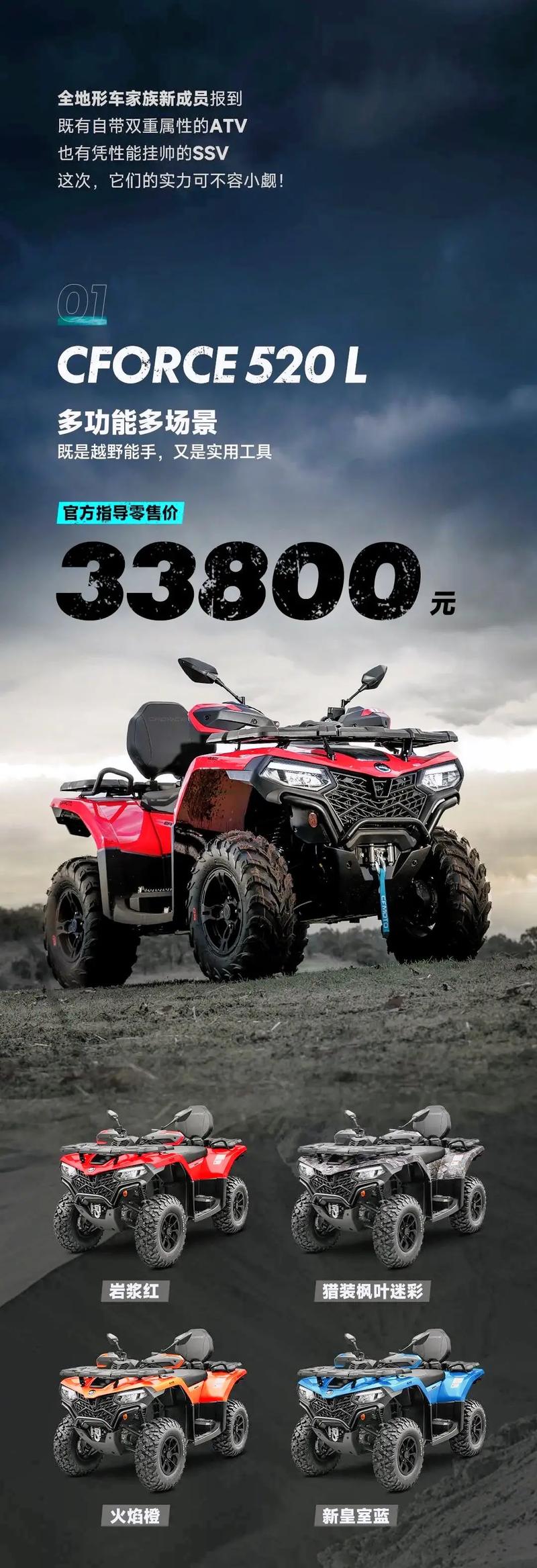 最新全地形車(chē)，越野的極致體驗